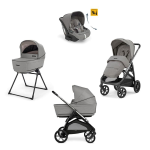 Aptica System Quattro Platinum Grey-Litio Black e Darwin Recline