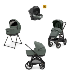 Aptica XT System Quattro Taiga Green-Nero e Darwin Infant