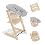 Stokke Tripp Trapp Sedia Natural con Baby set e Newborn