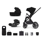 Venicci Trio Upline All Black con Cloud T I-Size