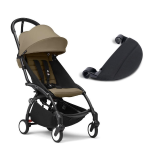 Stokke Passeggino Yoyo 3 Black-Toffe con Poggiagambe