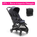 Passeggino Bugaboo Butterfly Black Stormy Blue