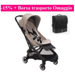 Passeggino Bugaboo Butterfly Black-Desert Taupe