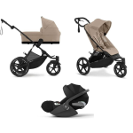 Cybex Trio Avi Spin Blk Almond Beige Cloud T