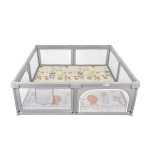 Box Parcogiochi XXL 200x180cm con tappeto giochi Leone