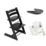 Stokke Tripp Trapp 3 in 1 Black-White