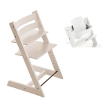 Stokke Tripp Trapp Sedia Whitewash con Baby Set 2