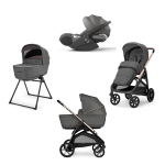 Trio Aptica System Quattro Velvet Grey-Palladio Black e Cloud T I-Size