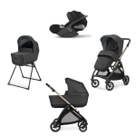 Trio Electa System Quattro Upper Black-Iridio Black e Cloud T I-Size