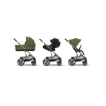 Cybex Trio Balios S Lux TPE Moss Green con Cloud G i-Size Plus