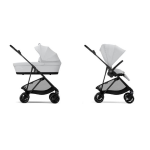 Cybex Duo Melio Carbon Fog Grey