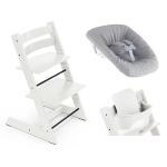 Stokke Tripp Trapp White con Baby set 2 e Newborn 