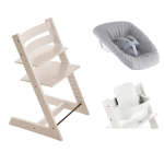 Stokke Tripp Trapp Whitewash con Baby set 2 e Newborn