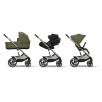 Cybex Trio Balios S Lux TPE Moss Green con Cloud G i-Size Plus