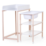 Childhome Fasciatoio da Bagno 2 in 1 Bianco Naturale