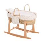 Cambrass Culla Annapolis Mio Cuco Cambrass con supporto in legno Lavanda
