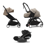 Stokke Trio Yoyo 3 Black-Taupe con Cloud T I-Size