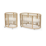 Stokke Sleepi V3 Natural Set Culla e Lettino con materassi in Memory