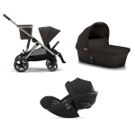 Cybex Trio Gazelle S Tpe Chocolate Brown con Cloud G Plus I-Size