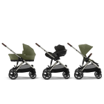 Cybex Trio Gazelle S TPE Moss Green con Cloud G Plus i-Size