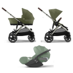 Cybex Trio Gazelle S TPE Moss Green con Cloud T Plus i-Size