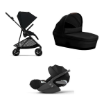 Cybex Trio Melio Carbon Magic Black con Cloud T I-Size