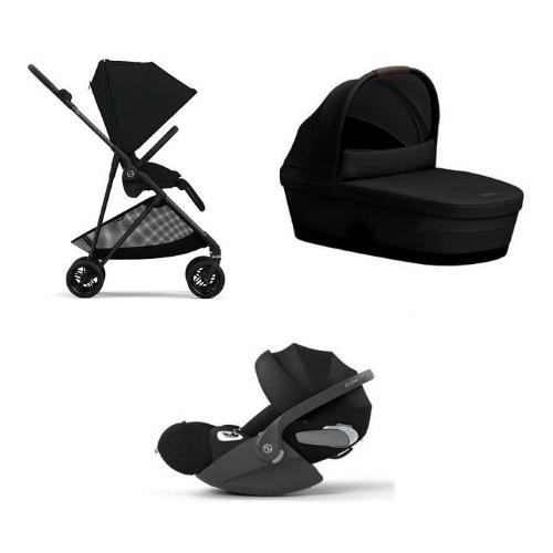 Cybex Trio Melio Carbon Magic Black con Cloud T I-Size