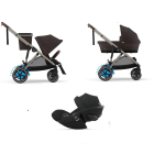 Cybex Trio e-Gazelle S Tpe Chocolate Brown con Cloud G Plus I-Size