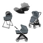 Inglesina Trio Electa Union Grey-Silver Black e Cloud G Plus I-Size