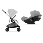 Cybex 2in1 Melio Fog Grey con Cloud G Plus I-Size