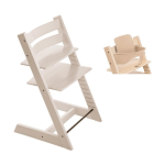 Stokke Seggiolone Tripp Trapp 2 in 1 Whitewash con Baby Set