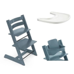 Stokke Seggiolone Tripp Trapp 3 in 1 Fiordo Blu con vassoio
