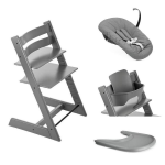 Stokke Seggiolone per neonati Tripp Trapp 4 in 1 Storm Grey