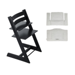 Stokke Sedia Tripp Trapp Black con cuscino