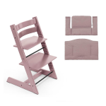 Stokke Sedia Tripp Trapp Heather Mauve con cuscino