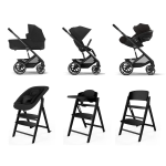 Cybex Set Nascita Neonato Trio Balios S Lux con Click & Fold 4 in 1