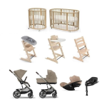 Mega Kit Nascita neonato Balios 4in1 con Sleepi V3 e Tripp Trapp