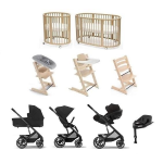 Mega Kit Nascita neonato Balios 4in1 con Sleepi V3 e Tripp Trapp