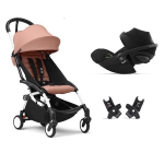 Stokke Baby Travel System Yoyo 3 White-Ginger e Cloud G i-Size