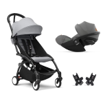 Stokke Baby Travel System YoYo 3 Black-Stone e Cloud G i-Size
