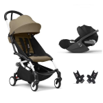Stokke Baby Travel System YoYo 3 White-Toffee e Cloud T i-Size