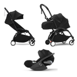 Stokke Trio YoYo 3 newborn pack con Cloud T I-Size Black 