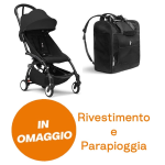 Passeggino Yoyo 3 Black con Zaino