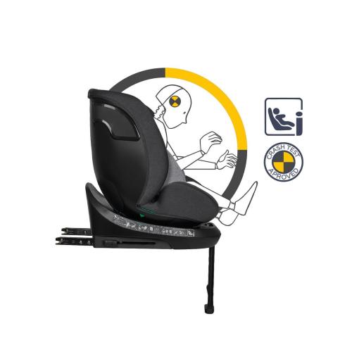 Seggiolino Auto Denver Isofix Light grey Gruppo 0-1-2-3 40-150cm