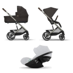 Cybex Trio Balios Chocolate Brown e Cloud G i-Size Fog Grey