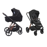 Espiro Passeggino 2 in 1 Miloo Diamond Black