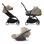Stokke Trio Yoyo 3 Black-Taupe con Cloud T I-Size Plus