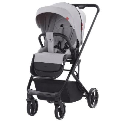 Carrello Baby Trio Alfa Cloud Grey con Cybex Cloud T i-Size
