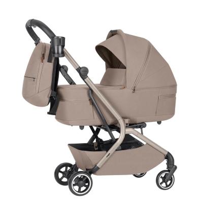 Carrello Baby Trio Magia Spice Beige con Cybex Cloud T I-Size 
