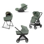 Inglesina Trio Electa Murray Green-Total Black e Cloud T Plus I-Size